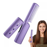 Wireless USB Portable Hair Straightener Curly Hair Comb