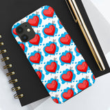 Valentines Day Dainty Heart Tough Phone Cases! Spring Vibes!