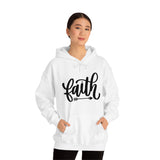 Faith Holiday Unisex Heavy Blend Hooded Sweatshirt! Winter Vibes!