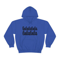 Falalalala lalala Christmas Unisex Heavy Blend Hooded Sweatshirt! Winter Vibes!