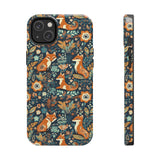 Vintage 70's Foxy Florals Tough Phone Cases, Case-Mate!