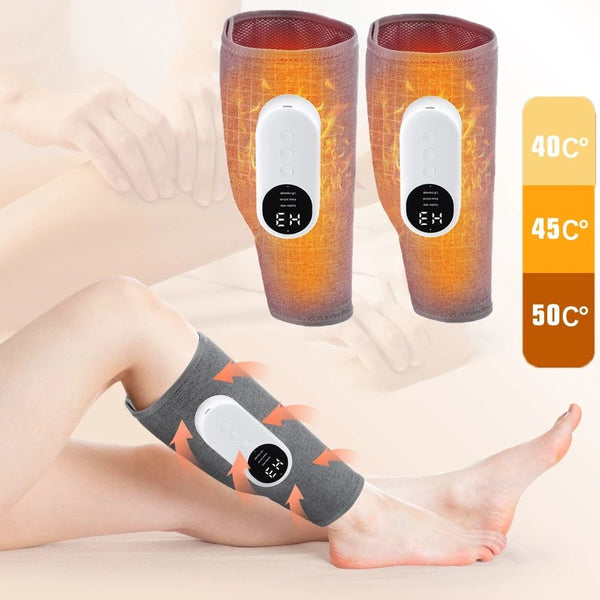 360° Electric Air Pressure Calf Massager: 3 Modes & Wireless Leg Massage