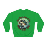 Pop Pop's The Name and Fishing is My Game Fathers Day Unisex Heavy Blend Crewneck Sweatshirt!