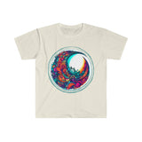 Mandala Moon Summer Time Unisex Graphic Tees! Summer Vibes!