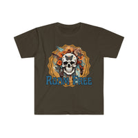 Roam Free Pirate Skeleton Unisex Graphic Tees! Summer Vibes!