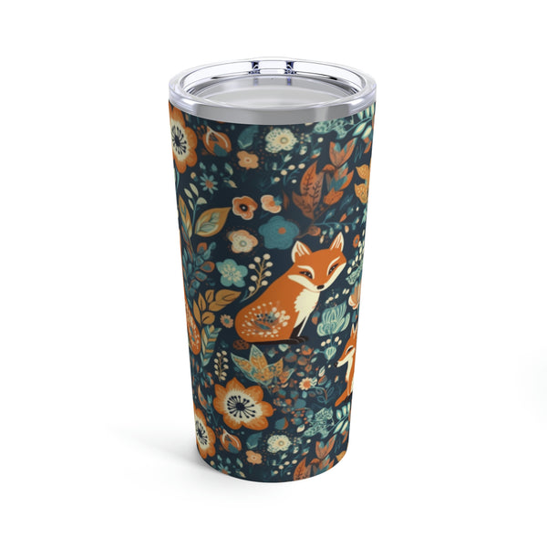 Vintage 70's Inspired Foxy Florals Tumbler 20oz!