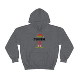 Grandpa Elf Unisex Heavy Blend Hooded Sweatshirt! Winter Vibes!