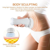 Wireless Body Sculpting & Slimming Vibrator: Anti-Cellulite & Fat Removal Massager