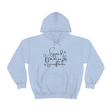 Spread Kindness Like Snowflakes Unisex Hooded Sweatshirt! Winter Vibes!