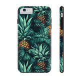 Teal Blue Pineapples Tough Phone Cases, Case-Mate! Summer Vibes!