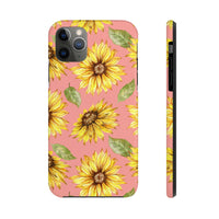 Pink Sunflower Tough Phone Cases, Case-Mate! Summer Vibes!