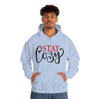 Stay Cozy Holiday Unisex Heavy Blend Hooded Sweatshirt! Winter Vibes!