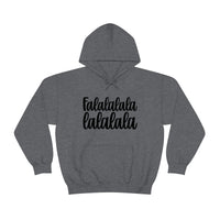 Falalalala lalala Christmas Unisex Heavy Blend Hooded Sweatshirt! Winter Vibes!