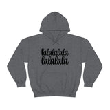 Falalalala lalala Christmas Unisex Heavy Blend Hooded Sweatshirt! Winter Vibes!