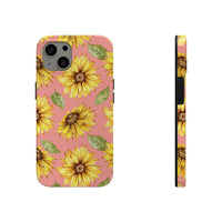 Pink Sunflower Tough Phone Cases, Case-Mate! Summer Vibes!