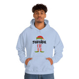 Grandpa Elf Unisex Heavy Blend Hooded Sweatshirt! Winter Vibes!