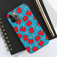 Valentines Day Candy Heart Lollypop Tough Phone Cases, Case-Mate! Spring Vibes!