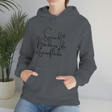 Spread Kindness Like Snowflakes Unisex Hooded Sweatshirt! Winter Vibes!