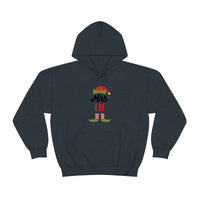 Mrs. Elf Unisex Heavy Blend Hooded Sweatshirt! Winter Vibes!