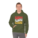 Kansas City Football Ride The Red Wave Unisex Heavy Blend Hooded Sweatshirt! Football Season! Spring Vibes!