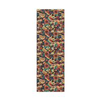 Vintage 70's Inspired Musical Notes Floral Canvas Gallery Wraps!