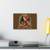 Vintage 70's Inspired Music Sings To My Soul Canvas Gallery Wraps!