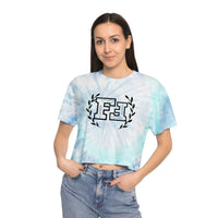 Freckled Fox Company Black Logo 2023 Women's Tie-Dye Crop Graphic Tees! Merch! Spring Vibes! Summer Vibes!