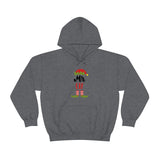 Mr. Elf Unisex Heavy Blend Hooded Sweatshirt! Winter Vibes!