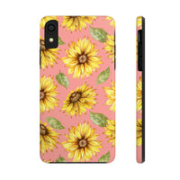 Pink Sunflower Tough Phone Cases, Case-Mate! Summer Vibes!