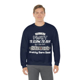 But I Can Still Shoot Pretty Darn Good Unisex Heavy Blend Crewneck Sweatshirt! Sarcastic Vibes!