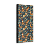 Vintage 70's Inspired Floral Foxy Canvas Gallery Wraps!