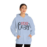 Stay Cozy Holiday Unisex Heavy Blend Hooded Sweatshirt! Winter Vibes!