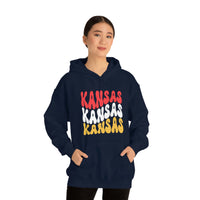 Kansas City Football Ride The Red Wave Unisex Heavy Blend Hooded Sweatshirt! Football Season! Spring Vibes!