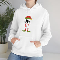 Mr. Elf Unisex Heavy Blend Hooded Sweatshirt! Winter Vibes!