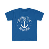 Mermaid Hair and Salty Air Anchor Light Version Unisex Graphic Tees! Summer Vibes!