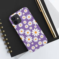 Purple Daisy Tough Phone Cases, Case-Mate! Spring Vibes!