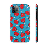 Valentines Day Candy Heart Lollypop Tough Phone Cases, Case-Mate! Spring Vibes!