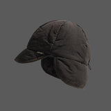 Unisex Retro Japanese Padded Ear Bomber Hat for Winter Outdoor Activities