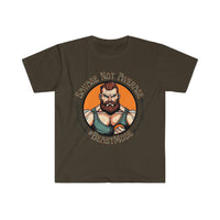 Savage Not Average Beast Mode Funny Gym Unsex Graphic Tees! Sarcastic Vibes! Red Beard Edition, Fathers Day!