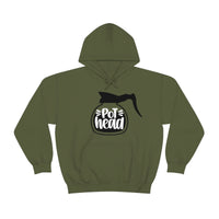 Pot Head Coffee Lovers Unisex Heavy Blend Hooded Sweatshirt! Sarcastic Vibes!