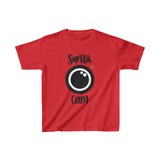 Santa Cam Unisex Kids Heavy Cotton Graphic Tees! Foxy Kids! Winter Vibes!