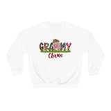 Grammy Claus Unisex Heavy Blend Crewneck Sweatshirt! Winter Vibes!