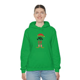 Mr. Elf Unisex Heavy Blend Hooded Sweatshirt! Winter Vibes!