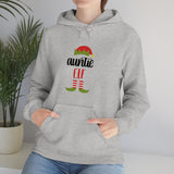 Auntie Elf Unisex Heavy Blend Hooded Sweatshirt! Winter Vibes!