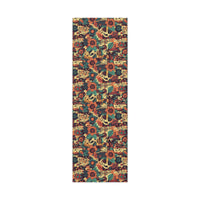 Vintage 70's Inspired Musical Notes Floral Canvas Gallery Wraps!