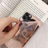 Luxury Mirror TPU Shockproof Phone Case for Various iPhone Models