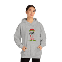 Mrs. Elf Unisex Heavy Blend Hooded Sweatshirt! Winter Vibes!