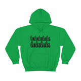 Falalalala lalala Christmas Unisex Heavy Blend Hooded Sweatshirt! Winter Vibes!