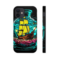 Ship in a Bottle Neon Colors Tough Phone Cases!