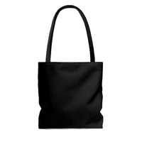 Freckled Fox Company 2023 Branded Merch White and Black Logo AOP Tote Bag! Spring Vibes! Merch!